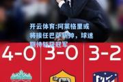 开云体育:阿莱格里或将接任巴萨新帅，球迷期待斩获冠军