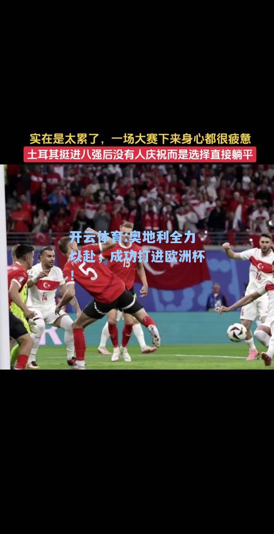 奥地利全力以赴，成功打进欧洲杯！