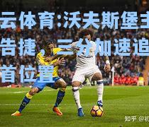 沃夫斯堡主场告捷，三分加速追赶榜首位置